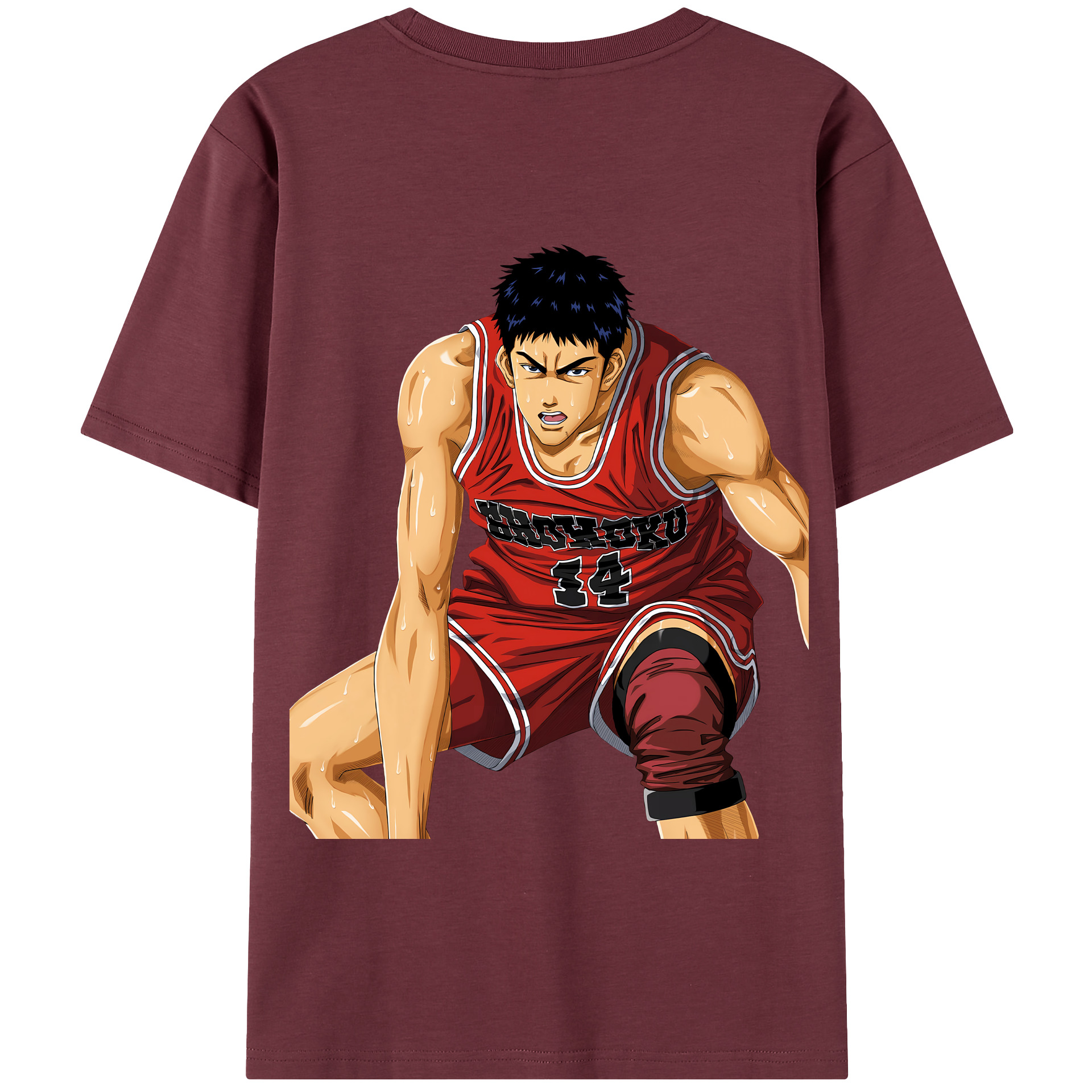 （画像用） SLAM DUNK／スラムダンク 綿100％半袖Tシャツ（背面プリント）